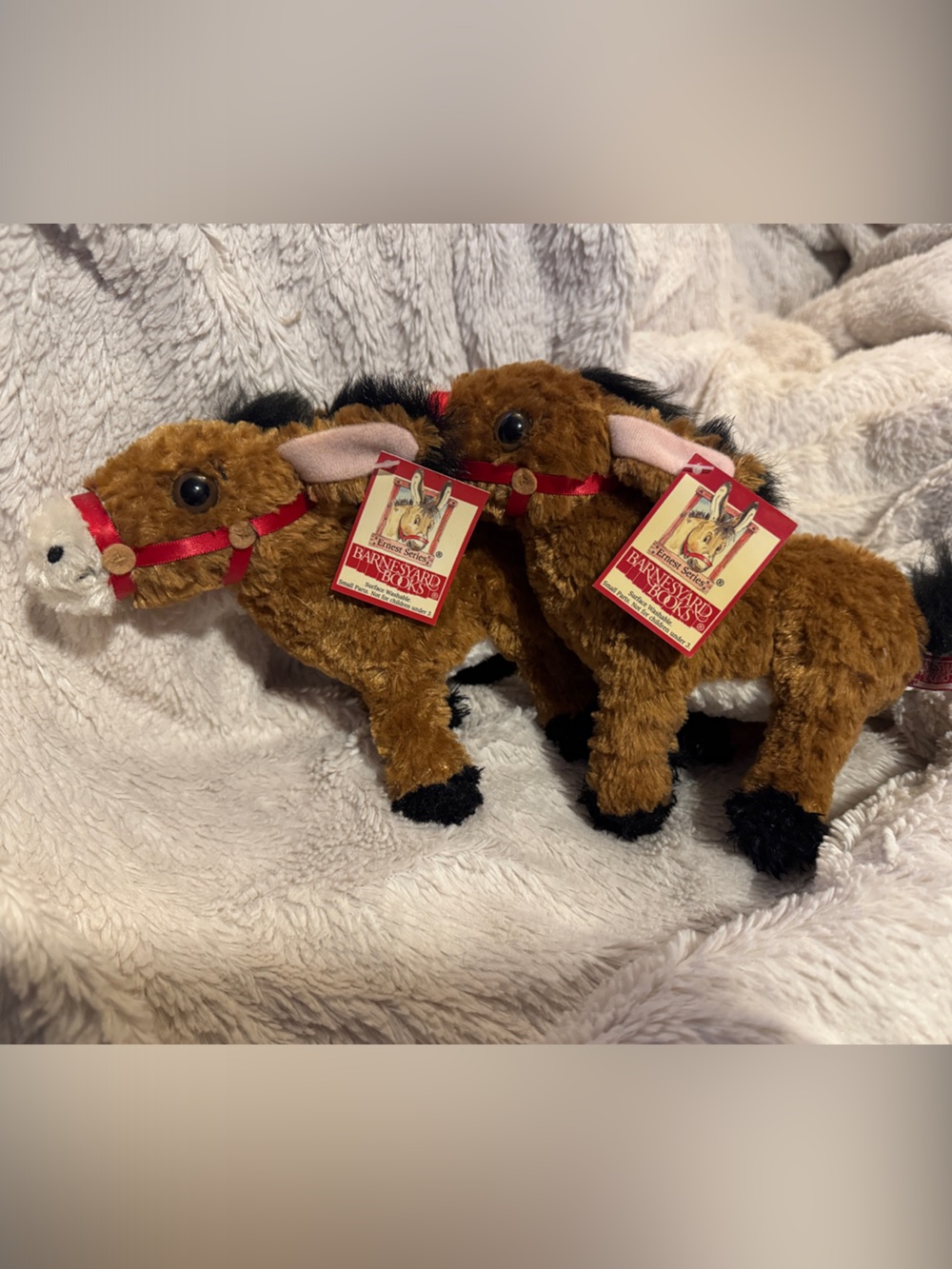 Barnyard Books Plush Brown Horse - Ernst Series